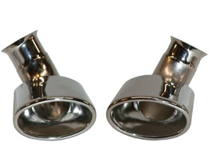 Exhaust Tail Pipes. Porsche 996 3.4L 1997-01 - 99611196901, 99611125154, 99611125161, 99611125155, 99611125254, 99611125261 - 1620702410